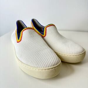 Rothy SF Pride rainbow slip in sneaker Rare limited edition retired 8